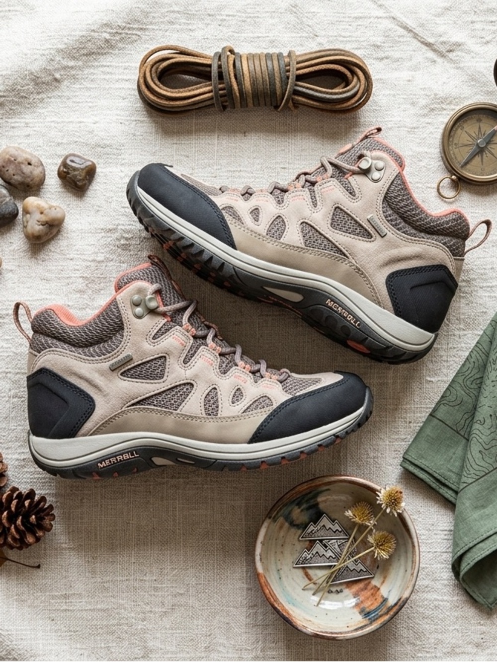 Merrell Women's Trail Sneakers Hiking Ankle Boots